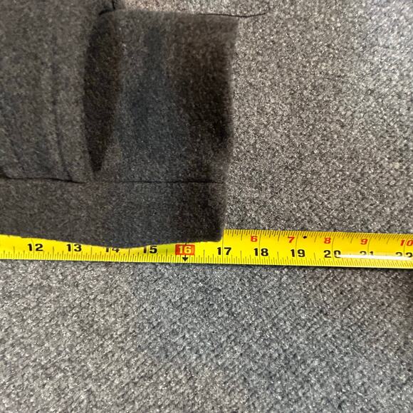 Andrew Marc New York Wool Double Breasted Pea Coat Jacket Charcoal Size 8 - Picture 7 of 7